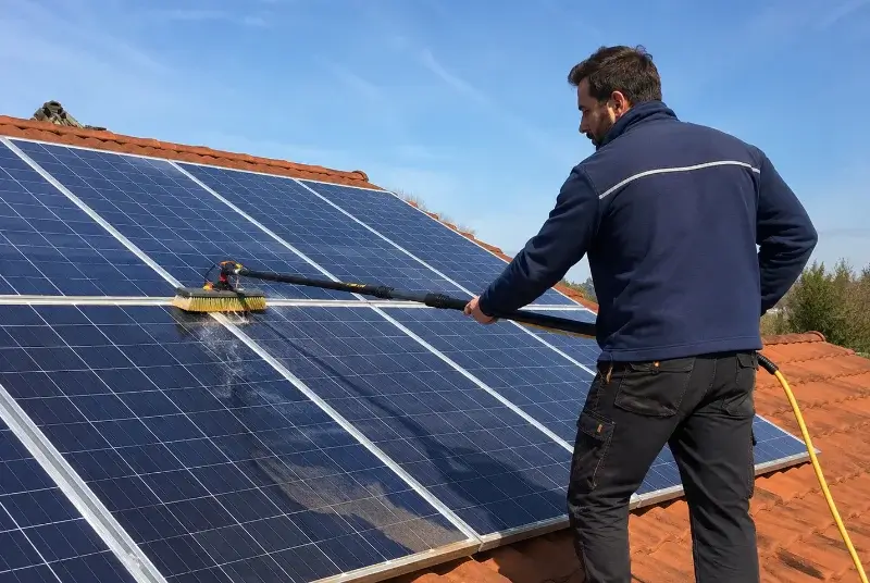 Nettoyage et entretien de panneaux solaires à Floirac